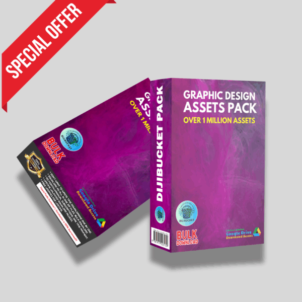 🎨 608K+ Graphic Design Assets Pack
