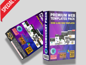 🌐 1600+ Web Designing Templates